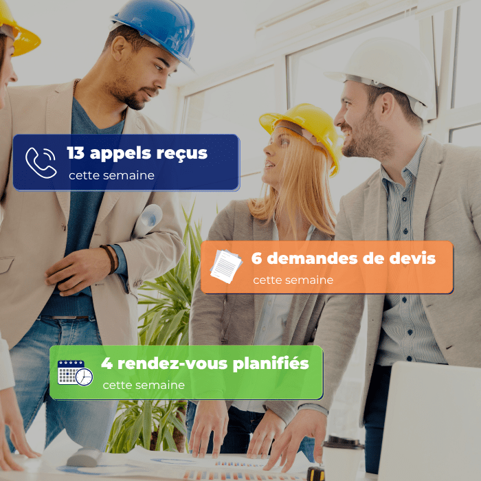 artisan recevant plus d'appels, de demandes de devis et de rendez-vous planifiés grâce à une fiche Google Business Profile optimisée par Scorpio Media